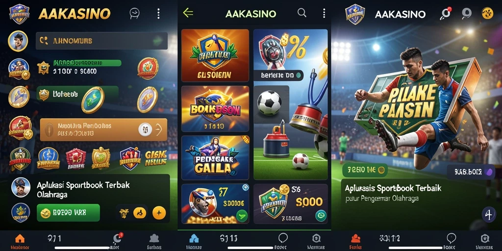 Tampilan menarik AAKASINO saat permainan taruhan berlangsung.