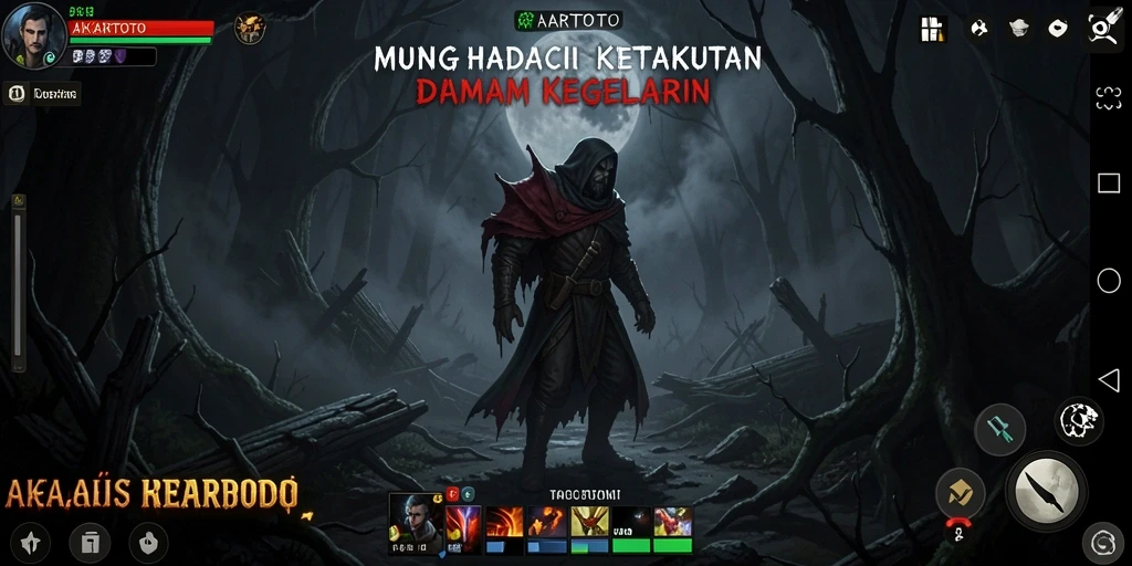 Gameplay menyeramkan dan atmosfer yang mencekam di AKARTOTO.