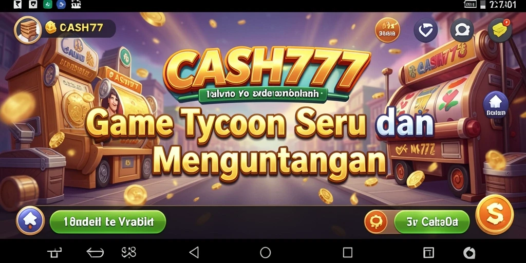 Tampilan gameplay menarik dari <strong>CASH777</strong> yang menunjukkan dunia Tycoon.
