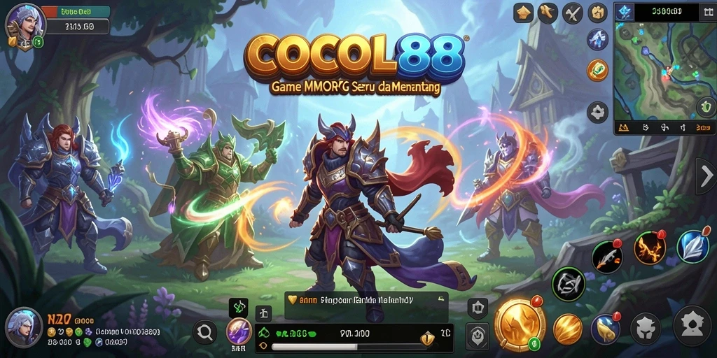 Tampilan gameplay COCOL88 yang mendalam dan penuh aksi.
