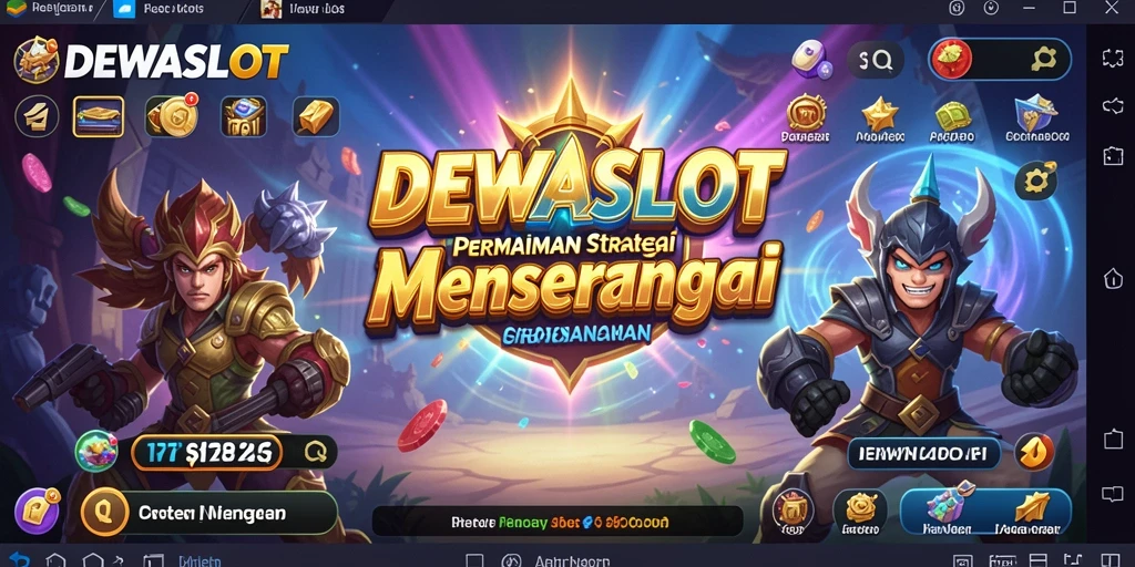 Tangkapan layar dari gameplay <strong>DEWASLOT</strong> yang menampilkan pertempuran strategis.