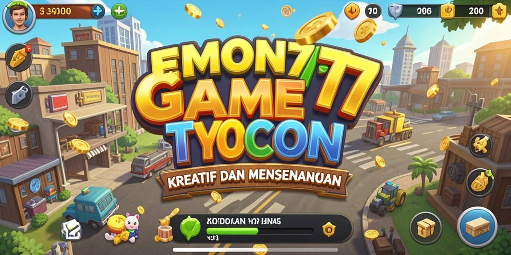 Tampilan menarik dari gameplay EMON777 yang menggambarkan interaksi bisnis yang dinamis.