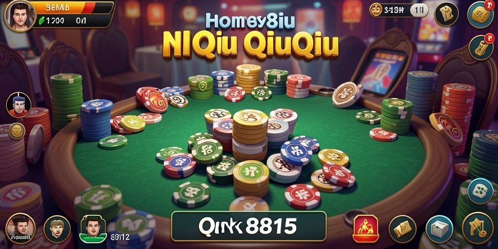 Tangkapan layar menarik dari gameplay QiuQiu HOKI8815.