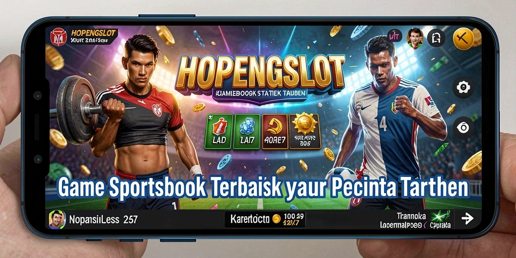 Screenshot HOPENGSLOT menampilkan gameplay menarik taruhan olahraga.