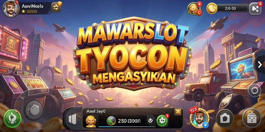 Tampilan screenshot gameplay Tycoon yang menampilkan keseruan manajemen bisnis di MAWARSLOT.