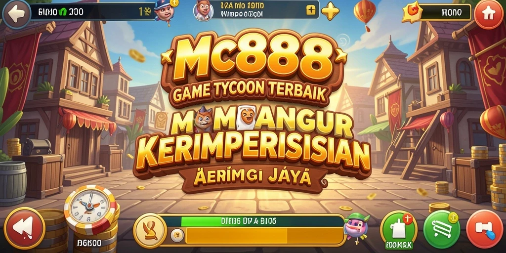 Tampilan gameplay menarik dari MC888 di layar ponsel.