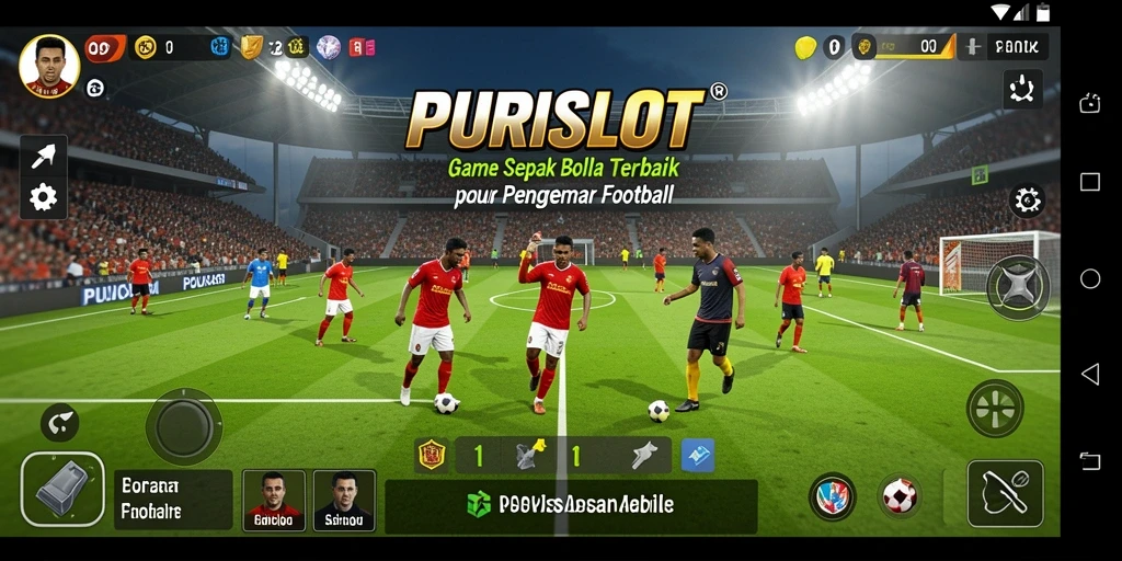 Tampilan menarik dari gameplay Football di PURISLOT.
