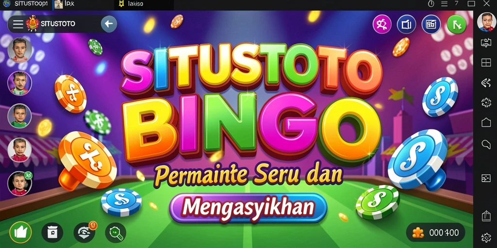 Tampilan permainan bingo yang seru dan menarik di SITUSTOTO.