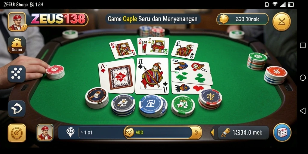 Tampilan gameplay seru dan interaktif dari ZEUS138.